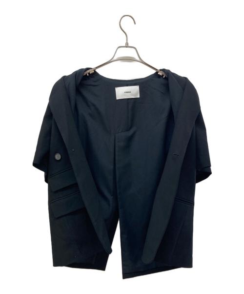 STUDIOUS（ステュディオス）STUDIOUS (ステュディオス) テーラードジャケット ブラック サイズ:1の古着・服飾アイテム