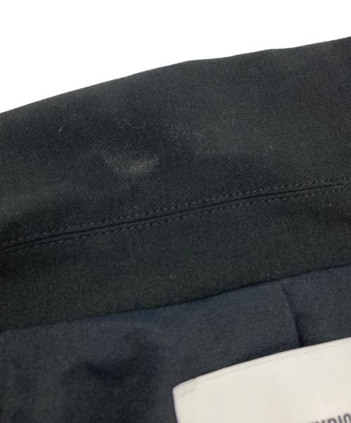 STUDIOUS（ステュディオス）STUDIOUS (ステュディオス) テーラードジャケット ブラック サイズ:1の古着・服飾アイテム