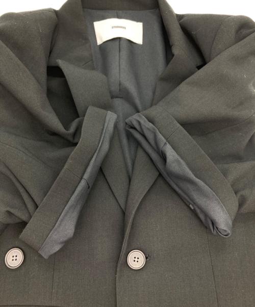 STUDIOUS（ステュディオス）STUDIOUS (ステュディオス) テーラードジャケット ブラック サイズ:1の古着・服飾アイテム