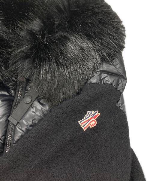 MONCLER GRENOBLE（モンクレール グルノーブル）MONCLER GRENOBLE (モンクレール グルノーブル) 切替ダウンジャケット ブラック サイズ:XSの古着・服飾アイテム