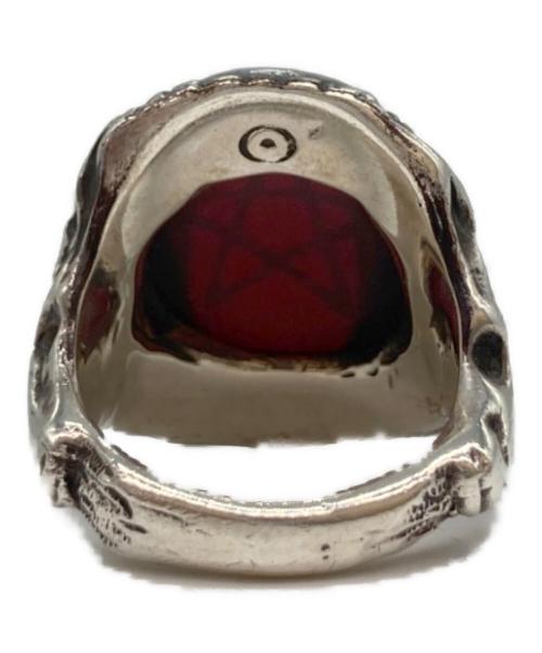 ALEX STREETER（アレックスストリーター）ALEX STREETER (アレックスストリーター) エンジェルハートリング レッド/クラックレッド サイズ:19号の古着・服飾アイテム