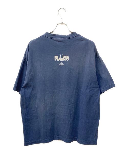 SAINT MICHAEL（セントマイケル）SAINT MICHAEL (セントマイケル) PLUTO SS TEE PLUTO ネイビー サイズ:XLの古着・服飾アイテム