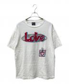 SAINT MICHAELセントマイケル）の古着「SS TEE LOVE SAINT MICHAEL」｜ホワイト