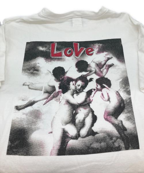 SAINT MICHAEL（セントマイケル）SAINT MICHAEL (セントマイケル) SS TEE LOVE SAINT MICHAEL ホワイト サイズ:XLの古着・服飾アイテム