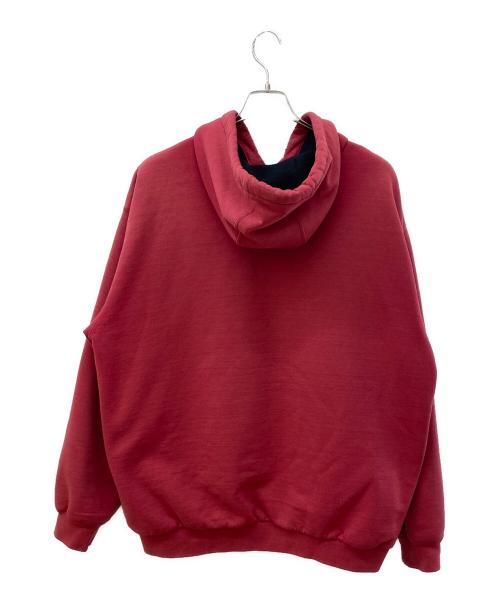 CarHartt（カーハート）CarHartt (カーハート) ダブルフェイスジップパーカー レッド サイズ:XLの古着・服飾アイテム