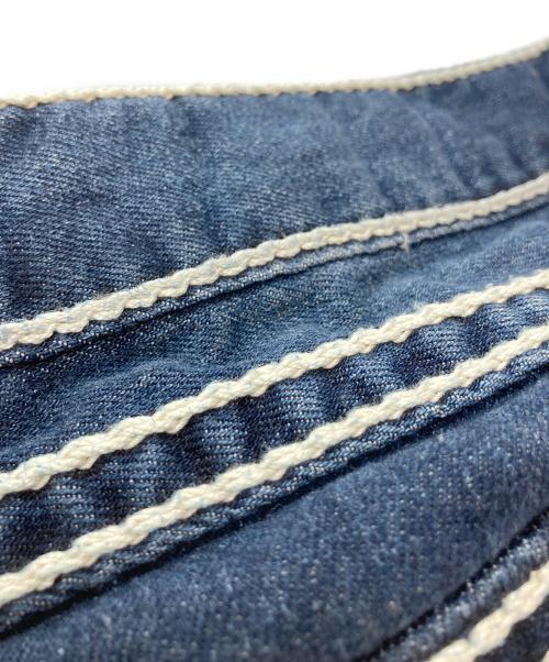 TRUE RELIGION（トゥルー レリジョン）TRUE RELIGION (トゥルー レリジョン) VINNY ROPE STITCH ULTRA BAGGY SHORT インディゴ サイズ:33の古着・服飾アイテム