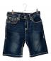 TRUE RELIGION（トゥルー レリジョン）の古着「VINNY ROPE STITCH ULTRA BAGGY SHORT」｜インディゴ