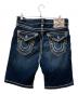 TRUE RELIGION (トゥルー レリジョン) VINNY ROPE STITCH ULTRA BAGGY SHORT インディゴ サイズ:33：12000円