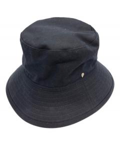 【新品・未使用】メゾンエヌアッシュパリ　ラフィアハット　ブラック 中古・古着通販】MAISON N.H PARIS (メゾン・エヌ・アッシュ・パリ