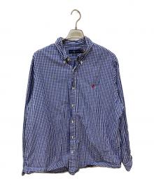 POLO RALPH LAUREN（ポロ・ラルフローレン）の古着「ギンガムチェックシャツ」｜ブルー