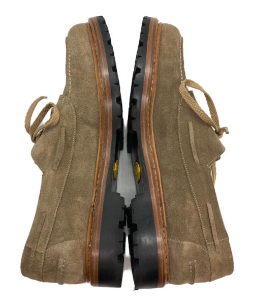 Jalan Sriwijaya（ジャランスリウァヤ）Jalan Sriwijaya (ジャランスリウァヤ) デッキシューズ ベージュ サイズ:8　１/２の古着・服飾アイテム