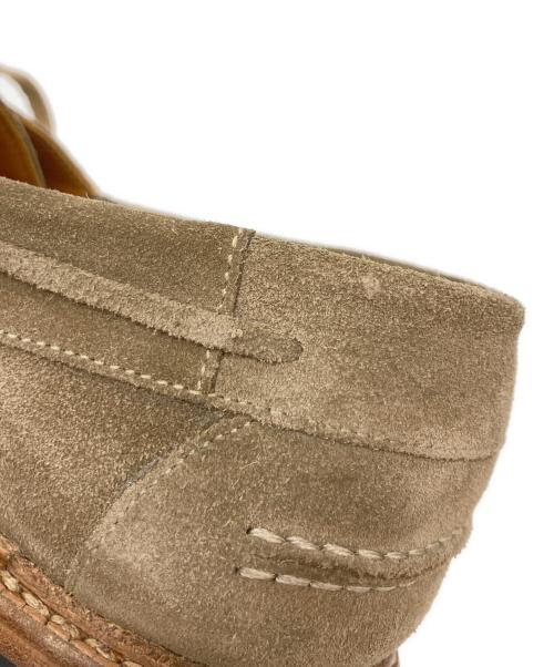 Jalan Sriwijaya（ジャランスリウァヤ）Jalan Sriwijaya (ジャランスリウァヤ) デッキシューズ ベージュ サイズ:8　１/２の古着・服飾アイテム