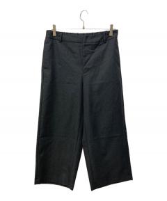 田中 MOYURU モユルダークグレー サルエルパンツセット 中古・古着通販】MOYURU (モユル) サルエルパンツ ブラック サイズ:M~L