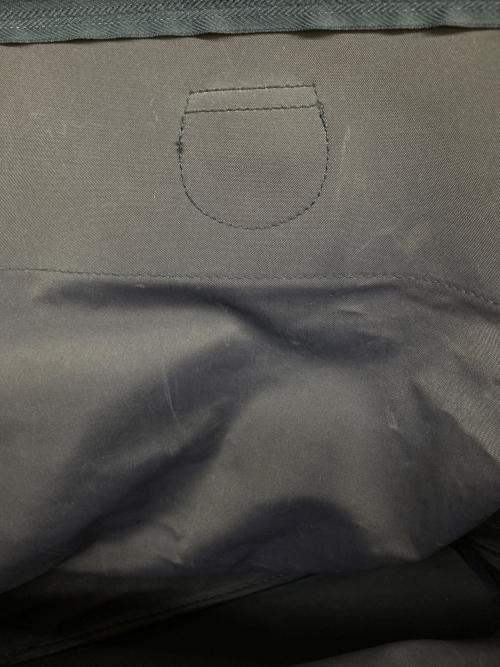 POLO RALPH LAUREN（ポロ・ラルフローレン）POLO RALPH LAUREN (ポロ・ラルフローレン) レザー切替トートバッグ ネイビーの古着・服飾アイテム