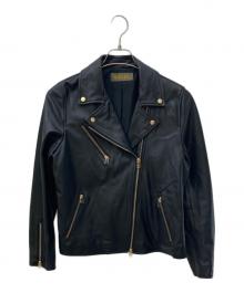 Risley（リズレー）の古着「シープレザージャケット」｜ブラック
