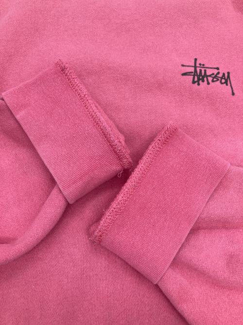stussy（ステューシー）stussy (ステューシー) スウェット ピンク サイズ:Ⅿの古着・服飾アイテム