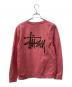 stussy (ステューシー) スウェット ピンク サイズ:Ⅿ：5000円