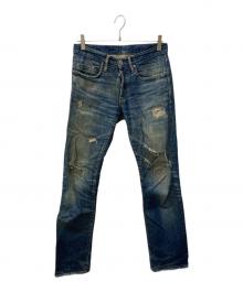 Hysteric Glamour（ヒステリックグラマー）の古着「スタッズデニムパンツ」｜インディゴ