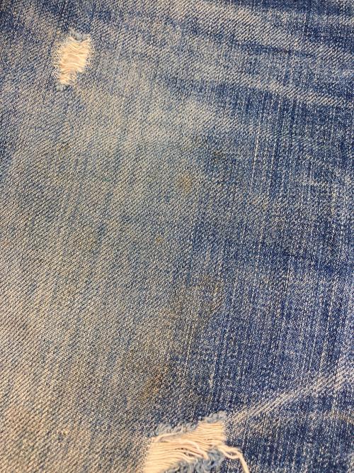 Hysteric Glamour（ヒステリックグラマー）Hysteric Glamour (ヒステリックグラマー) スタッズデニムパンツ インディゴ サイズ:71cm（W28）の古着・服飾アイテム