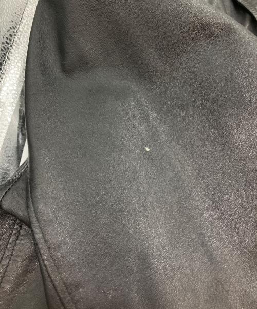 VERA PELLE（ベラペレ）VERA PELLE (ベラペレ) レザージャケット ブラック サイズ:Ｌの古着・服飾アイテム