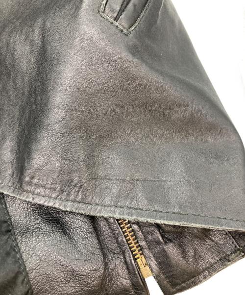 VERA PELLE（ベラペレ）VERA PELLE (ベラペレ) レザージャケット ブラック サイズ:Ｌの古着・服飾アイテム