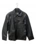 VERA PELLE（ベラペレ）の古着「レザージャケット」｜ブラック