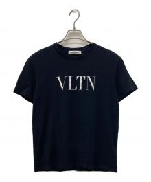VALENTINO（ヴァレンティノ）の古着「ロゴTシャツ」｜ブラック