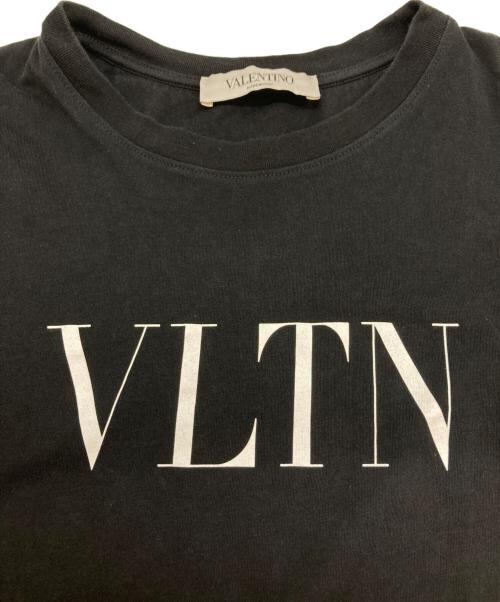 VALENTINO（ヴァレンティノ）VALENTINO (ヴァレンティノ) ロゴTシャツ ブラック サイズ:XSの古着・服飾アイテム