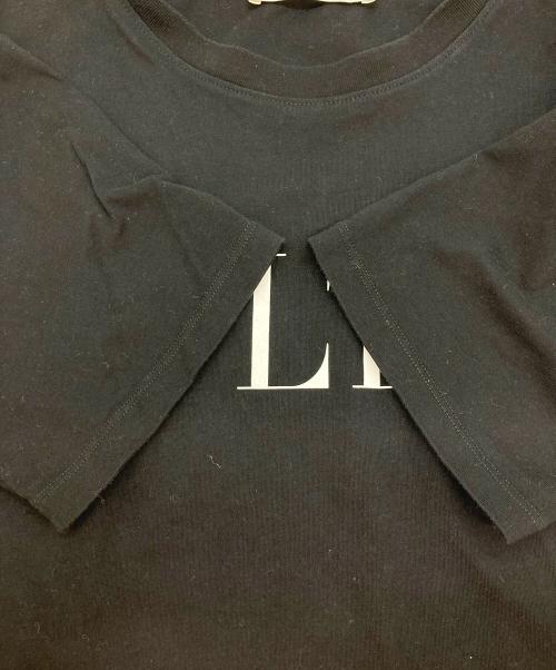 VALENTINO（ヴァレンティノ）VALENTINO (ヴァレンティノ) ロゴTシャツ ブラック サイズ:XSの古着・服飾アイテム