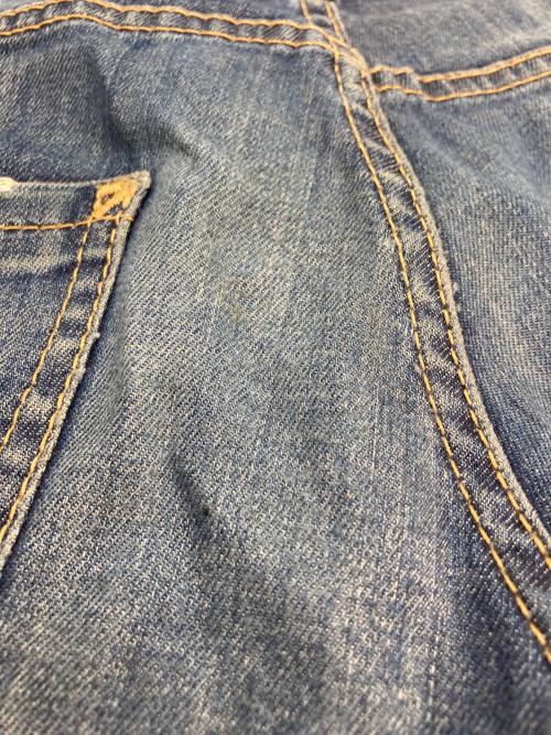 DSQUARED2（ディースクエアード）DSQUARED2 (ディースクエアード) ダメージ加工デニムパンツ インディゴ サイズ:48の古着・服飾アイテム