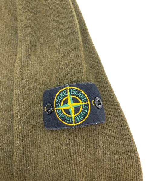 STONE ISLAND（ストーンアイランド）STONE ISLAND (ストーンアイランド) ハイネックニット カーキ サイズ:Ⅿの古着・服飾アイテム