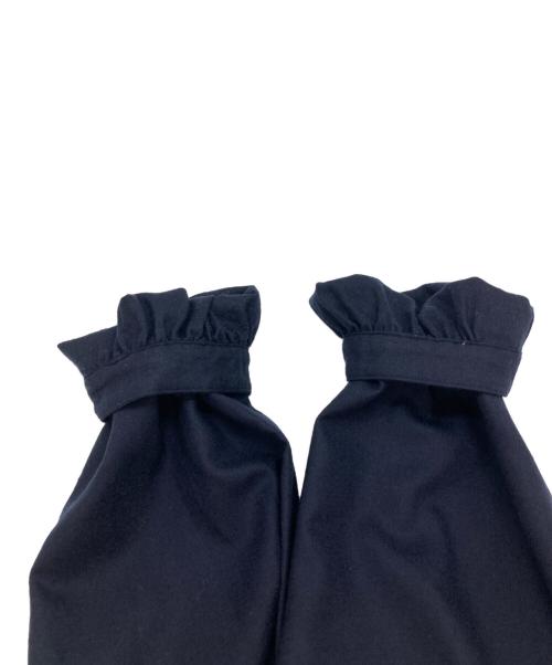 NO CONTROL AIR（ノーコントロールエアー）NO CONTROL AIR (ノーコントロールエアー) ノーカラーシャツ ネイビー サイズ:Ⅿの古着・服飾アイテム