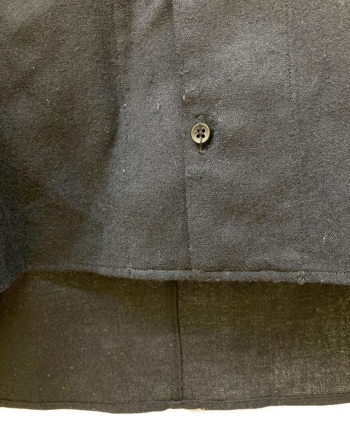 NO CONTROL AIR（ノーコントロールエアー）NO CONTROL AIR (ノーコントロールエアー) ノーカラーシャツ ネイビー サイズ:Ⅿの古着・服飾アイテム