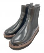 CLARKSクラークス）の古着「OriannaW Up/サイドゴアブーツ」｜ブラック