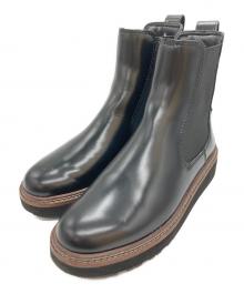 CLARKS（クラークス）の古着「OriannaW Up/サイドゴアブーツ」｜ブラック