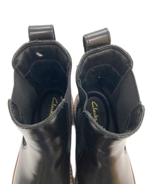 CLARKS（クラークス）CLARKS (クラークス) OriannaW Up/サイドゴアブーツ ブラック サイズ:23の古着・服飾アイテム