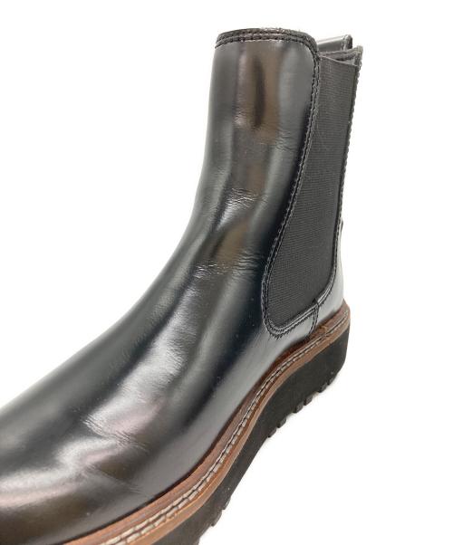 CLARKS（クラークス）CLARKS (クラークス) OriannaW Up/サイドゴアブーツ ブラック サイズ:23の古着・服飾アイテム