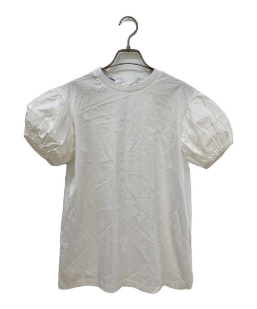 PRADA（プラダ）PRADA (プラダ) パフスリーブカットソー ホワイト サイズ:XSの古着・服飾アイテム