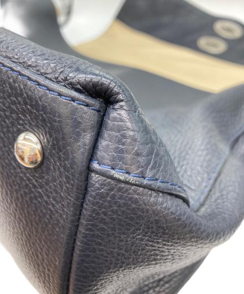 zanellato（ザネラート）ZANELLATO (ザネラート) 2WAYショルダーバッグ ネイビーの古着・服飾アイテム