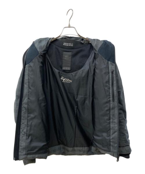 DESCENTE ALLTERRAIN（デザイント オルテライン）DESCENTE ALLTERRAIN (デザイント オルテライン) ダウンジャケット グレー サイズ:Ⅿの古着・服飾アイテム