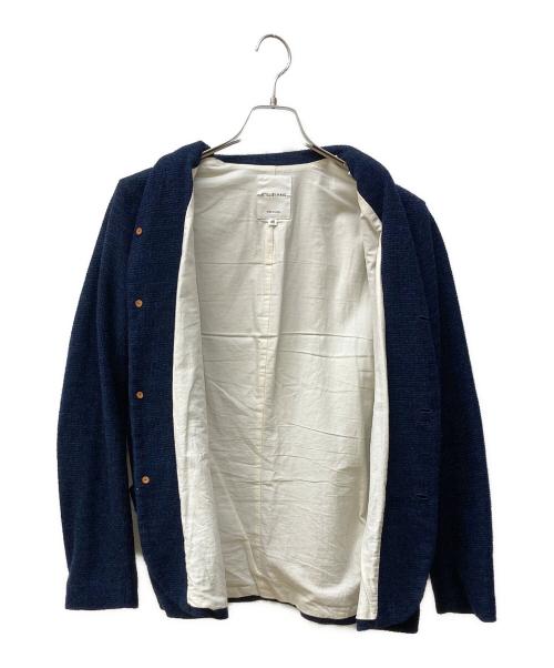 STILL BY HAND（スティルバイハンド）STILL BY HAND (スティルバイハンド) ニットジャケット ネイビー サイズ:48の古着・服飾アイテム