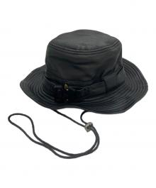 NotE（ノート）の古着「オールレザーハット」｜ブラック