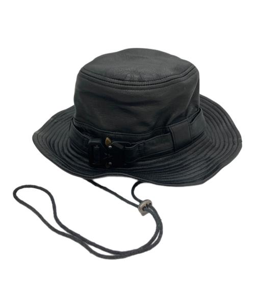 NotE（ノート）note (ノート) オールレザーハット ブラックの古着・服飾アイテム