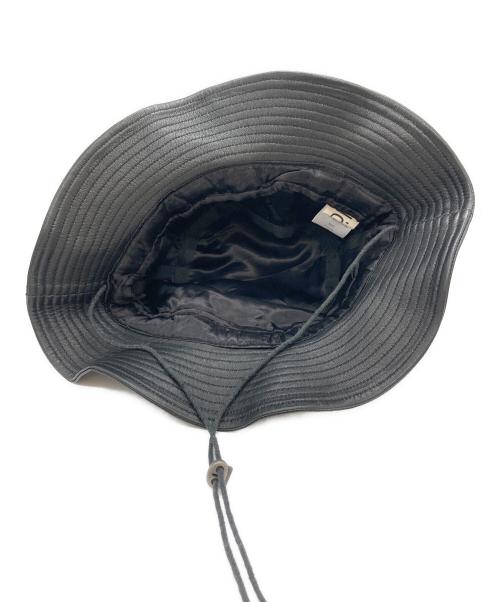 NotE（ノート）note (ノート) オールレザーハット ブラックの古着・服飾アイテム