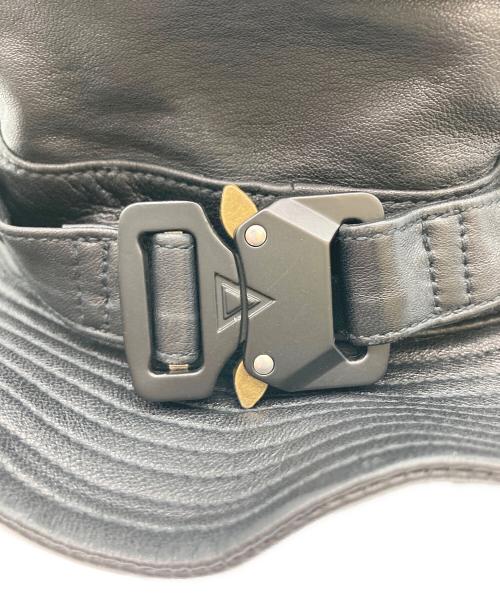 NotE（ノート）note (ノート) オールレザーハット ブラックの古着・服飾アイテム