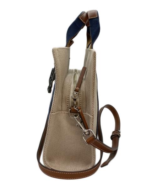 TORY BURCH（トリーバーチ）TORY BURCH (トリーバーチ) 2WAYバッグ ベージュの古着・服飾アイテム