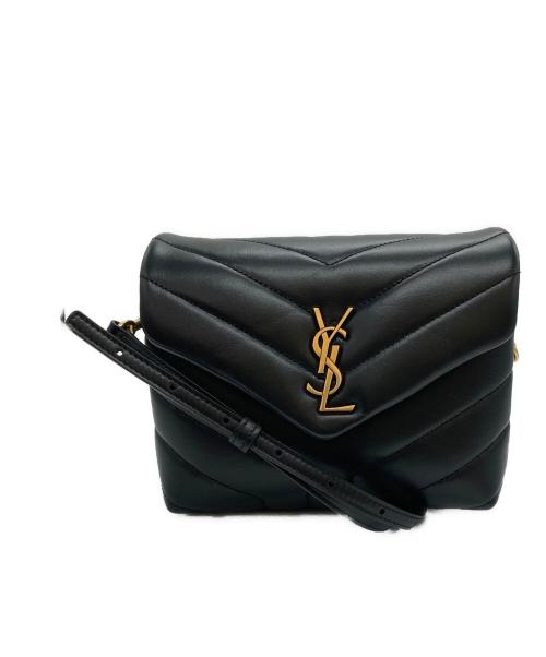 Saint Laurent Paris（サンローランパリ）Saint Laurent Paris (サンローランパリ) ルーカメラバッグ ブラックの古着・服飾アイテム