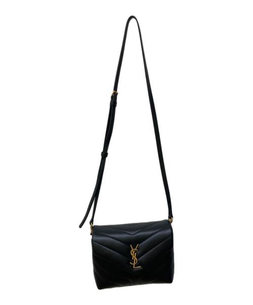 Saint Laurent Paris（サンローランパリ）Saint Laurent Paris (サンローランパリ) ルーカメラバッグ ブラックの古着・服飾アイテム