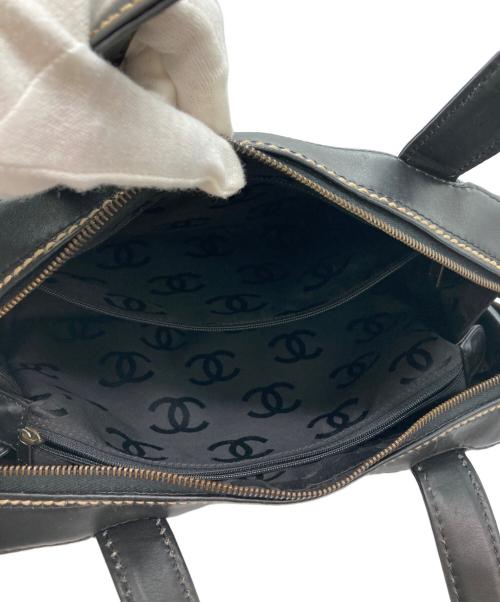 CHANEL（シャネル）CHANEL (シャネル) ワイルドステッチハンドバッグ ブラック サイズ:-の古着・服飾アイテム