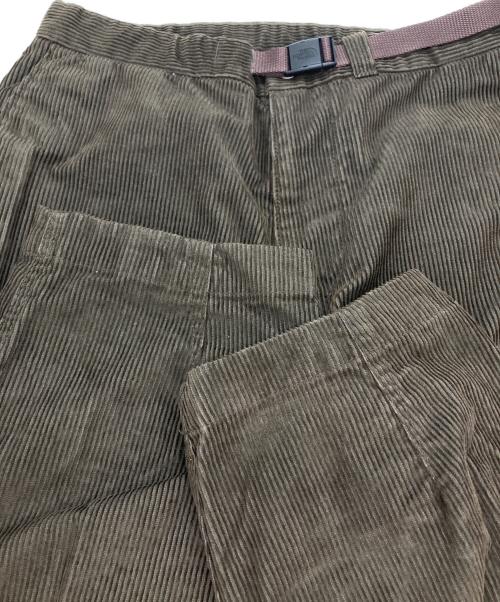 THE NORTHFACE PURPLELABEL（ザ・ノースフェイス パープルレーベル）THE NORTHFACE PURPLELABEL (ザ・ノースフェイス パープルレーベル) Corduroy Wide Tapered Pants/コーデュロイクライミングパンツ ブラウン サイズ:Ⅿの古着・服飾アイテム